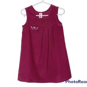 💕Vintage Sears Girls Corduroy Jumper 6X